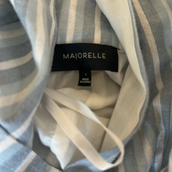 Majorelle Callie Romper in blue chambray - Picture 3 of 5